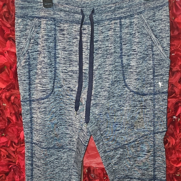 Danskin Now Blue Heathered Activewear Pants Size Large - Picture 1 of 8